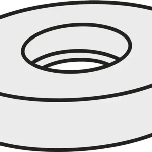 Schneller Versand Wendeplatten-Unterlegscheibe ISO SRN 120300:GJ11 Brutto-G.3,62g Farbe Silber VE: 10 Stück