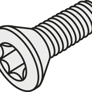 Ausverkauf Torx-Senkkopfschraube ISO US 2007-T20P Bruttogewicht 2g PRAMET
