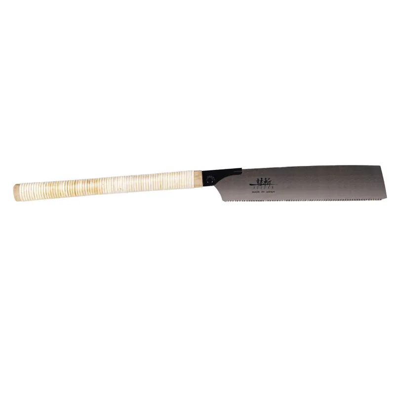 ULMIA Handsäge "Kataba" gerader Holzgriff mit Naturrattan umwickelt Expressversand