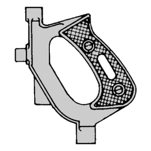 ULMIA Sägegriff mit Griffschalen für Gehrungssäge Modell 106 Must-Have