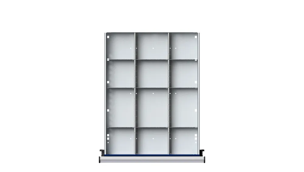 ULMIA 1/3 Teilung für Schublade 410x540 mit Lochboden - FH60 WH40 Bestpreis