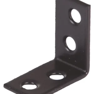 Wochenendangebot Stuhlwinkel L.25x25mm B.14mm S.1,50mm STA verzinkt,schw. ku.-besch.Loch-D.4,5mm VE: 100 Stück