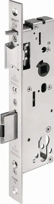 Panik-Einsteckschloss 7667 Fkt.E ktg 24x245 mm/30/92 DIN L/R VA 30mm WILKA Schnäppchen