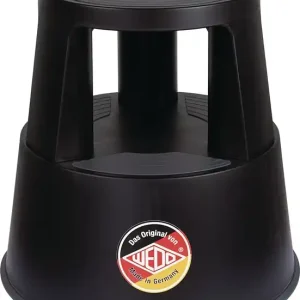 Rollhocker PP & TPE schwarz H.mit/ohne Belastung 420/428mm Solange Der Vorrat Reicht