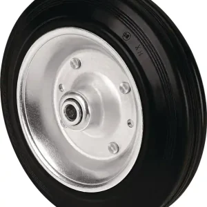 Ersatzrad D.125mm Trgf.100kg VG schwarz Achs-D.15mm Nabenl.50mm TECWERK Online Kaufen