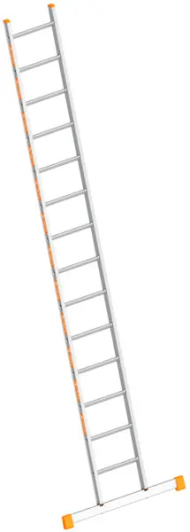 Wochenendangebot Layher Sprossenanlegeleiter TOPIC 1054 Aluminium