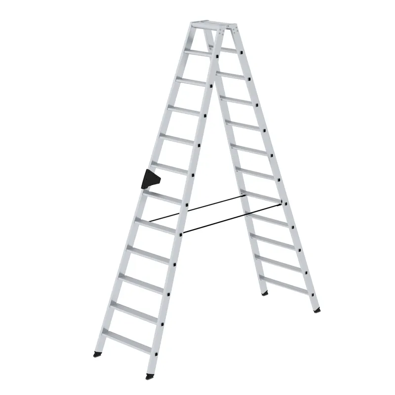 MUNK Stufen-Stehleiter beidseitig begehbar Mega-Angebot