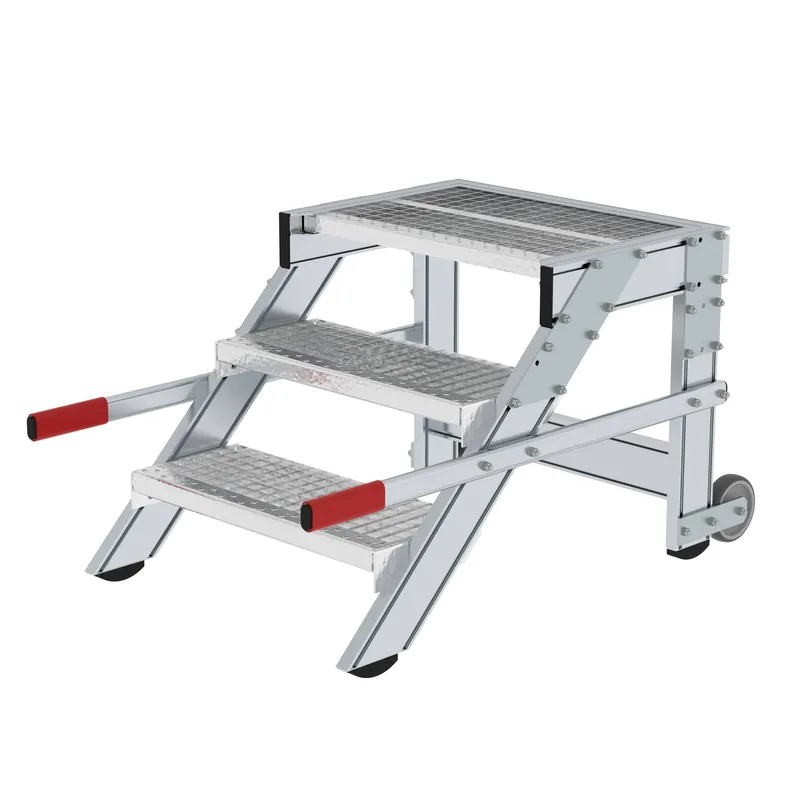 MUNK Arbeitspodest fahrbar mit 240 mm Stufen Günstig