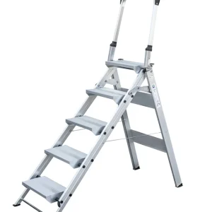 MUNK Klapptreppe mit Haltebügel aus Aluminium Rabatt