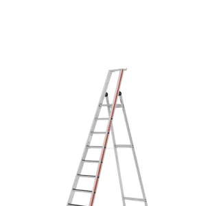 Günstig HYMER Stufenstehleiter R13 mit Plattform 8626 - einseitig begehbar