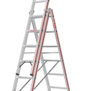 Günstig HYMER Mehrzweckleiter 6047 - dreiteilig