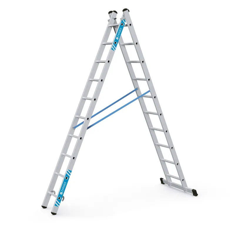 ZARGES Gebördelte Mehrzweckleiter Combimaster Plus X - 2-teilig Knallerangebot