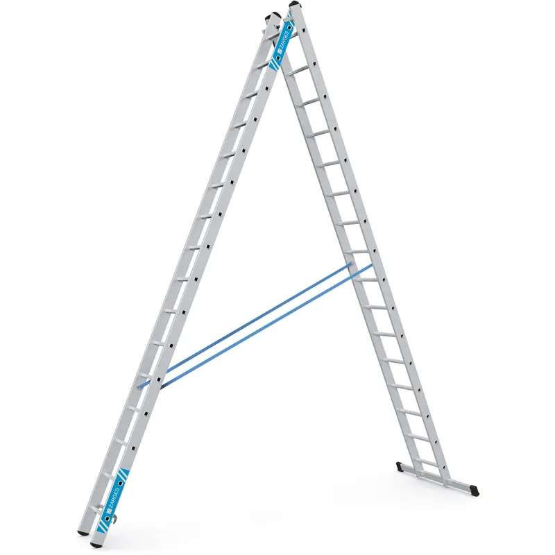 ZARGES Gebördelte Mehrzweckleiter Combimaster Plus X - 2-teilig Begrenztes Angebot