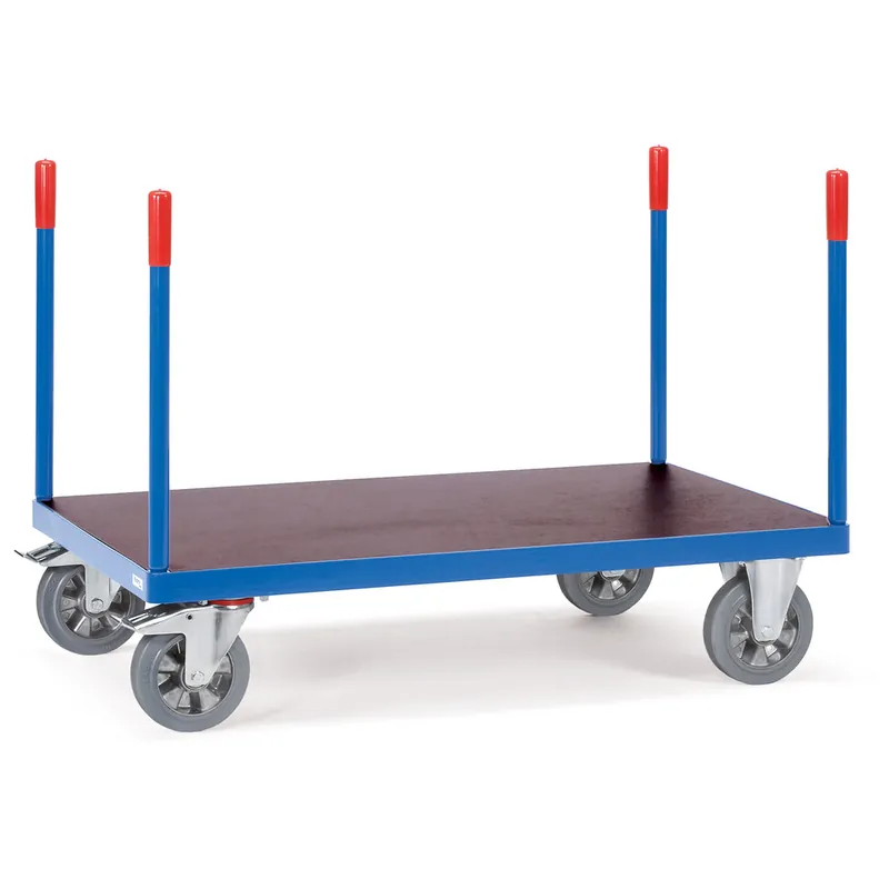 fetra Super-Multi-Vario Transportwagen pulverbeschichtet blau/RAL 5007 Must-Have