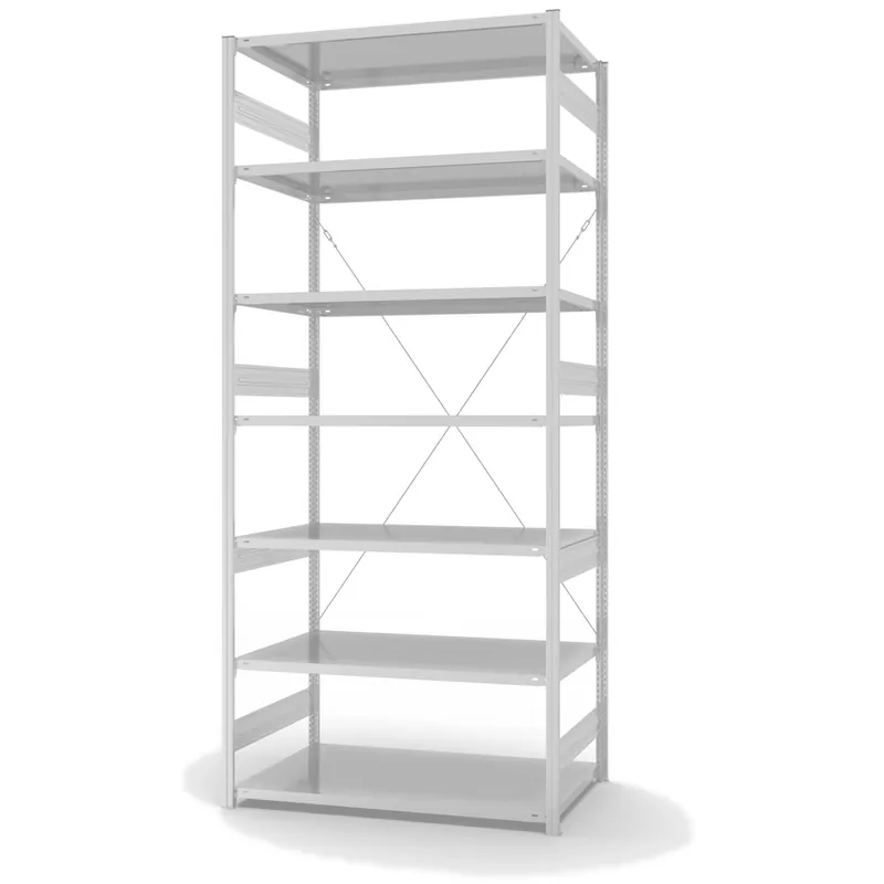 Top-Preis hofe Fachbodenregal zur Einseitigen Nutzung - Stecksystem ORION PLUS