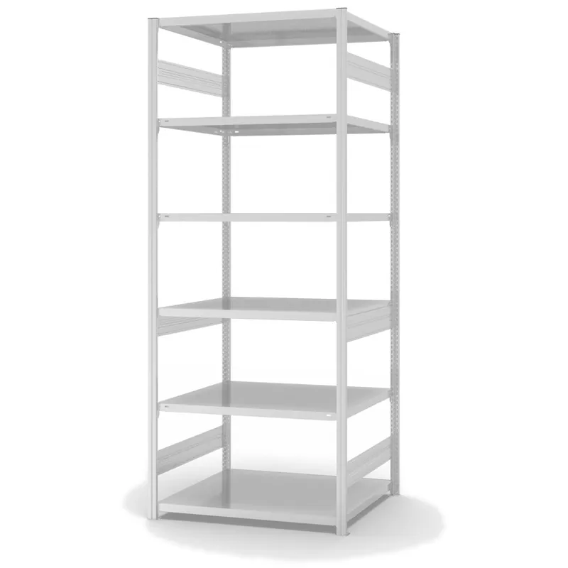 Top-Preis hofe Fachbodenregal zur Beidseitigen Nutzung - Stecksystem ORION PLUS