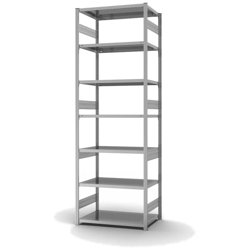 hofe Fachbodenregal zur Beidseitigen Nutzung - Stecksystem ORION PLUS Begrenztes Angebot