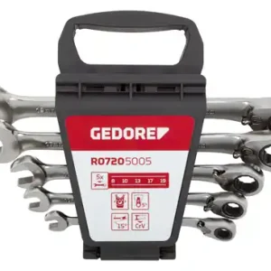 GEDORE red Ringratschenmaulschlüssel-Satz umschaltbar Rechts-/Linkslauf Ausverkauf