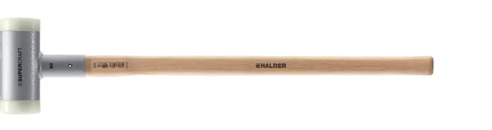 Highlight SUPERCRAFT-Vorschlaghammer 3366 - rückschlagfrei mit Hickorystiel - Nylon
