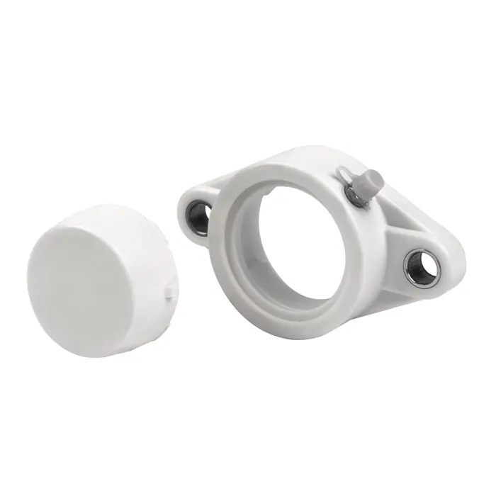 Flanschlagergehäuse TFL210 -WHITE 90mm ov.ZEN Markenprodukt
