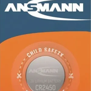 Top-Preis Knopfzelle 3 V 620 mAh CR2450 24,5x5mm 1 St./Bl.ANSMANN VE: 10 SB-Karten/Packungen