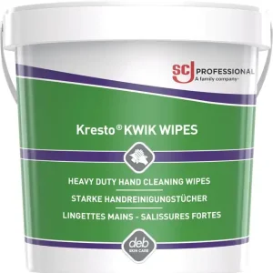 Handreinigungstuch Kresto® KWIK WIPES extrem starke Reinigungskraft 70 Tü. Markenware