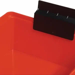 Direktkauf Auszugsperre f.Regalkasten B.93/152/186mm schwarz PP LA-KA-PE