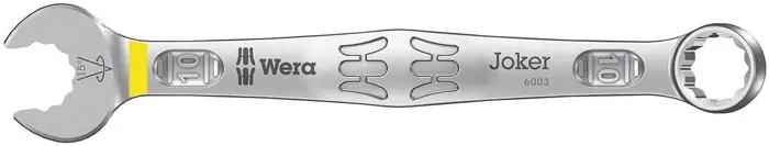 Echt Ringmaulschlüssel 6003 Joker SW 10mm L.125mm Form A legierter WS WERA