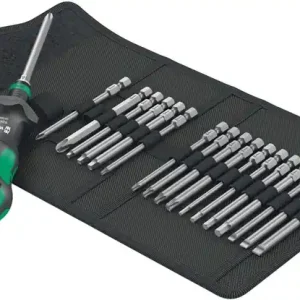 Bitsortiment KK Turbo Imperial 1 19-tlg.Schlitz/PH/TORX®/6Kt./4Kt.WERA Super-Preis