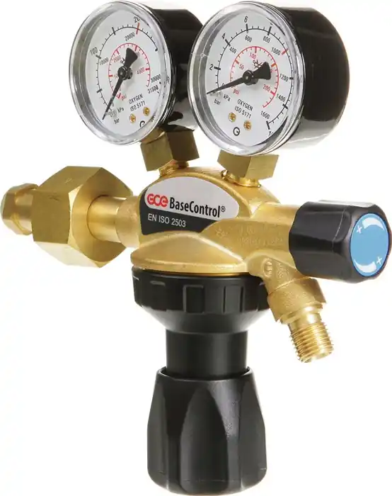 Flaschendruckminderer BaseControl Sauerstoff 200bar 1-stufig GCE Direktkauf