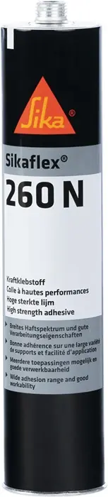 Konstruktionskleber Sikaflex®-260 N schwarz 300 ml Kartusche SIKA Preisknaller