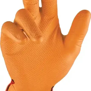 Einw.-Handsch.Grip Orange Gr.10 orange Nitril 50 St./Box Preisknaller