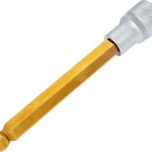 Markenprodukt Steckschlüsseleinsatz 986KK 1/2 Zoll Innen-6-kant SW 12mm L.140mm HAZET