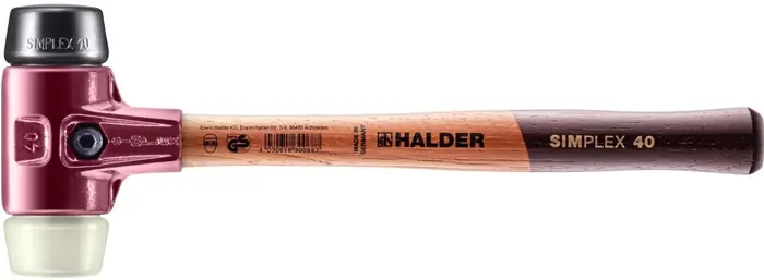 Rabatt Schonhammer SIMPLEX L.330mm Kopf-D.40mm mittelhart/hart HO