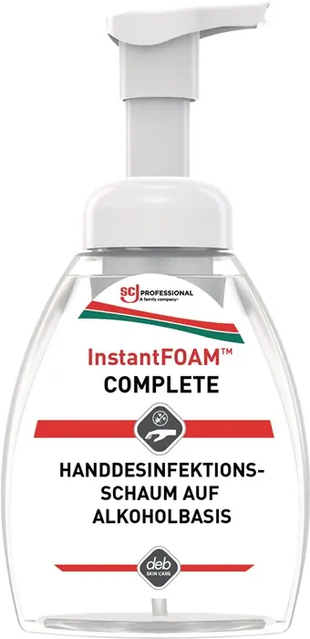 Sale Schaum-Handdesinfektionsmittel InstantFOAM® Complete 250ml Flasche