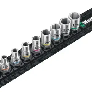 Steckschlüsselsatz Belt 4 9-tlg.1/4 Zoll 5-13mm f.a6-KT.-Schr.WERA Jetzt Bestellen