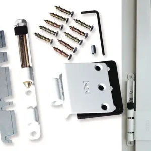 Fenstersicherungsset DZ150SEW n.in.öffnende FT weiß FUHR Top-Preis