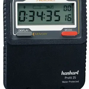 Stoppuhr Pro 25 1/100 Sek.dig.HANHART Top-Seller