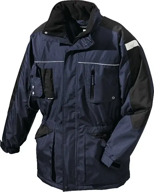 Billig Winterparka AALBORG Gr.XXXL marine/schwarz TEXXOR