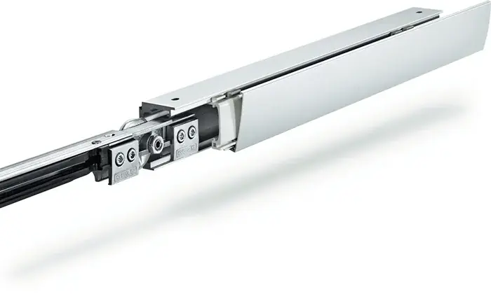 Schnäppchen Schiebesyst.Levolan 60 60kg 2050mm EV1 Glasflg.Kompletts.