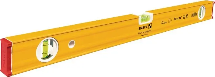 Meistverkauft Wasserwaage 80 AS-2 150cm Alu.gelb ± 0,5 mm/m STABILA