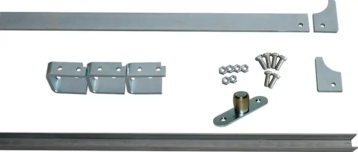 Heißes Angebot Laufschienen-Set 80787 Schienengröße 50x10mm STA verz.105 od.120mm Rl.BETZ