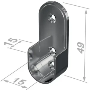 Schrankrohrlager 11121 Zinkdruckg.vern.Wm.30x15mm PG Garantierte Lieferung