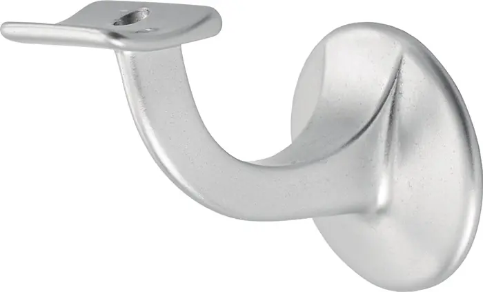 Sonderangebot Handlaufträger 3501 Alu.silberf.elox.D.Wandplatte 56mm