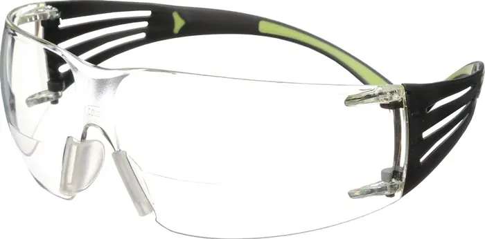 Preiswert Schutzbrille Reader SecureFit™ 400 EN 166,170 Bügel schw. grün,Scheibe klar +1,5