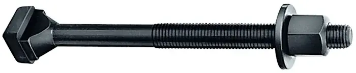 Highlight T-Nutenschraube DIN 787 T-Nut 16mm M16 L.80mm Güte 8.8 m.Mutter u.Scheibe AMF