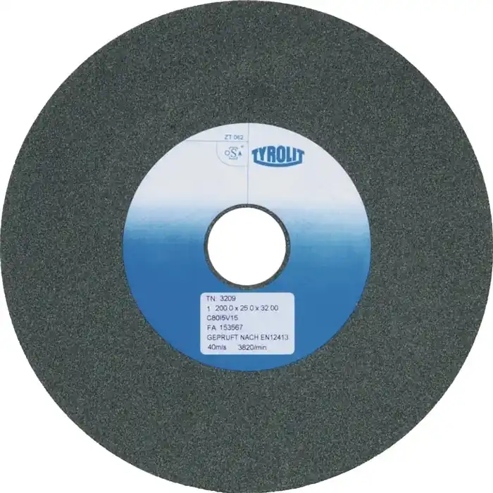 Schleifbockscheibe Ø200xB25x32mm 80 SCg TYROLIT Schneller Versand