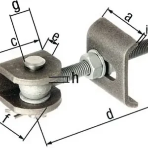 Torband 60x27x45x130x28x50x8x5mm STA roh Btl.GAH Sonderangebot