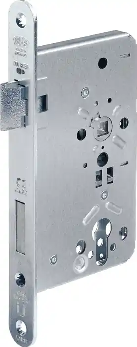 Feuerschutztürschloss B-1206 24/65/72/9mm DIN L 24mm rd VA BKS Begrenztes Angebot