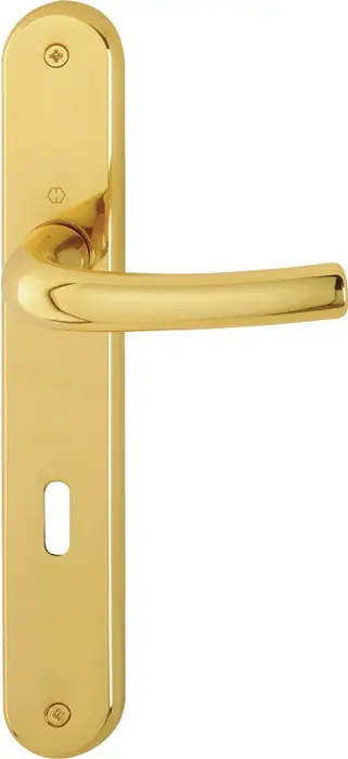 Langschildgarnitur Tôkyô M1710RH/265 MS F71 OB 72mm DIN L/R HOPPE VE: 10 Stück Nur Heute